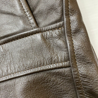 【ジャンク品】【メンズ】 BRILL BROS ブリルブロス 80's G-1 JACKET VINTAGE 80年代 G-1 ジャケット ヴィンテージ アウター 145-260401-ks-23-tei サイズ：40 カラー：ブラウン 万代Net店
