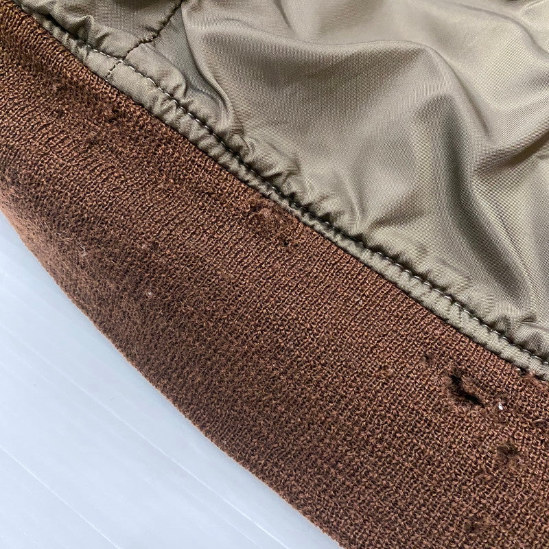 【ジャンク品】【メンズ】 BRILL BROS ブリルブロス 80's G-1 JACKET VINTAGE 80年代 G-1 ジャケット ヴィンテージ アウター 145-260401-ks-23-tei サイズ：40 カラー：ブラウン 万代Net店