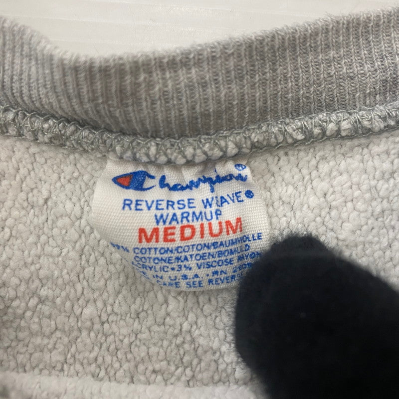 【現状渡し品】【メンズ】 Champion チャンピオン 80's REVERSE WEAVE ‘MISSOURI‘ SWEAT VINTAGE 80年代 リバースウィーブ ミズーリ スウェット 長袖 トップス トレーナー ヴィンテージ 145-260331-yo-09-tei サイズ：M カラー：グレー 万代Net店
