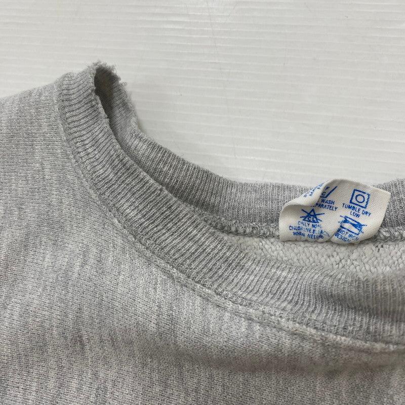 【現状渡し品】【メンズ】 Champion チャンピオン 80's REVERSE WEAVE ‘MISSOURI‘ SWEAT VINTAGE 80年代 リバースウィーブ ミズーリ スウェット 長袖 トップス トレーナー ヴィンテージ 145-260331-yo-09-tei サイズ：M カラー：グレー 万代Net店