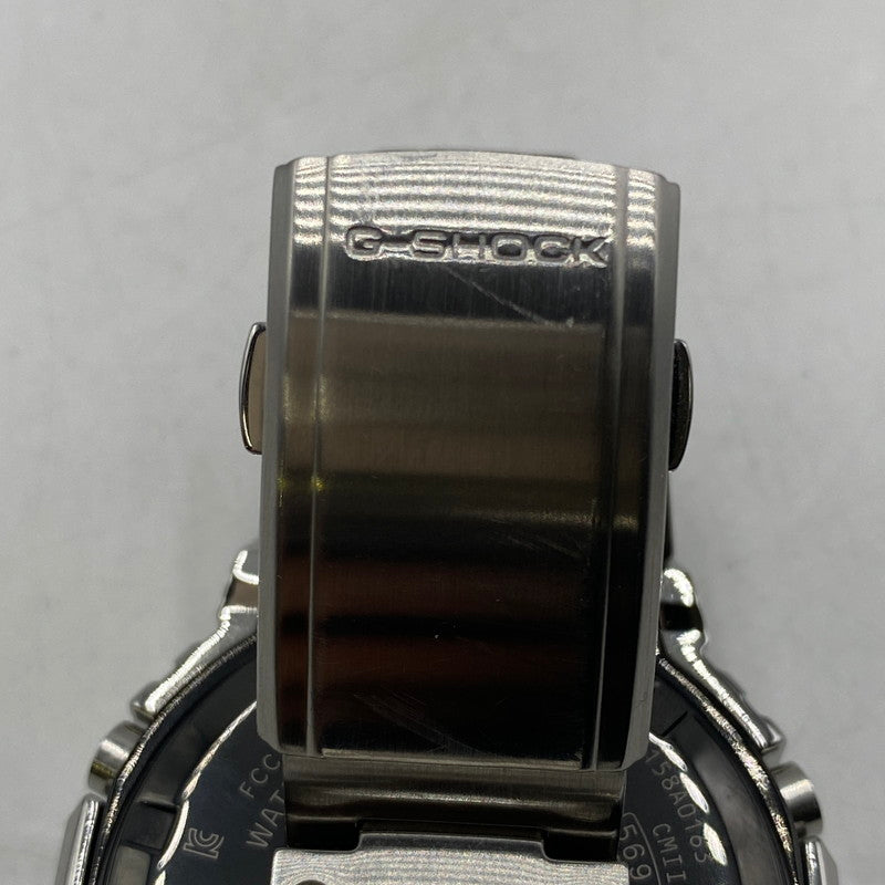 【中古品】【メンズ】 CASIO カシオ 24SS G-SHOCK FULL METAL 2100SERIES GM-B2100AD-2AJF ジーショック フルメタル タフソーラー 腕時計 196-260406-ks-22-tei サイズ：箱 コマ付き カラー：シルバー 万代Net店