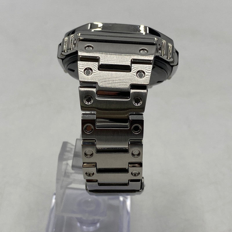 【中古品】【メンズ】 CASIO カシオ 24SS G-SHOCK FULL METAL 2100SERIES GM-B2100AD-2AJF ジーショック フルメタル タフソーラー 腕時計 196-260406-ks-22-tei サイズ：箱 コマ付き カラー：シルバー 万代Net店
