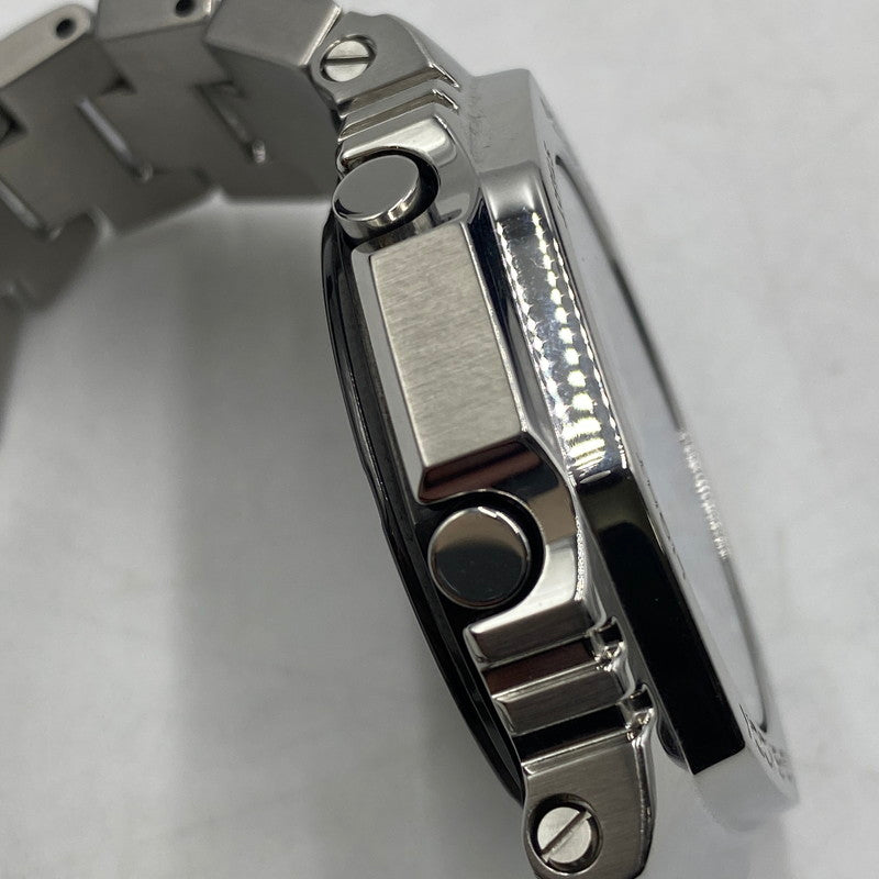 【中古品】【メンズ】 CASIO カシオ 24SS G-SHOCK FULL METAL 2100SERIES GM-B2100AD-2AJF ジーショック フルメタル タフソーラー 腕時計 196-260406-ks-22-tei サイズ：箱 コマ付き カラー：シルバー 万代Net店