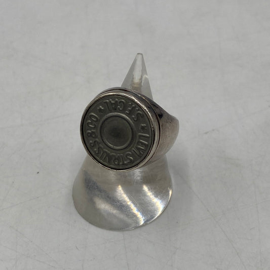 【中古品】【メンズ】 BUTTON WORKS ボタンワークス LEVI'S BUTTON RING リーバイス ボタンリング 指輪 アクセサリー 192-260406-ks-15-tei カラー：シルバー 万代Net店
