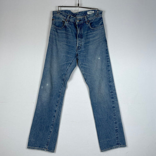 【中古品】【メンズ】 RON HERMAN ロンハーマン DAMAGE DENIM PANTS 3420600047 ダメージ デニムパンツ ボトムス ジーンズ 151-260623-yo-17-tei サイズ：29 カラー：インディゴ 万代Net店