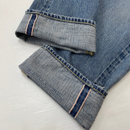【中古品】【メンズ】 RON HERMAN ロンハーマン DAMAGE DENIM PANTS 3420600047 ダメージ デニムパンツ ボトムス ジーンズ 151-260623-yo-17-tei サイズ：29 カラー：インディゴ 万代Net店