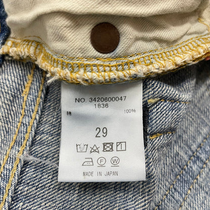 【中古品】【メンズ】 RON HERMAN ロンハーマン DAMAGE DENIM PANTS 3420600047 ダメージ デニムパンツ ボトムス ジーンズ 151-260623-yo-17-tei サイズ：29 カラー：インディゴ 万代Net店
