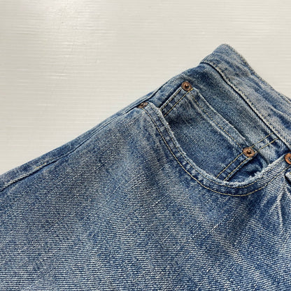 【中古品】【メンズ】 RON HERMAN ロンハーマン DAMAGE DENIM PANTS 3420600047 ダメージ デニムパンツ ボトムス ジーンズ 151-260623-yo-17-tei サイズ：29 カラー：インディゴ 万代Net店