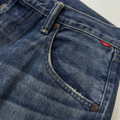 【中古品】【メンズ】 ANACHRONORM アナクローム DENIM PANTS デニム パンツ ボトムス ジーンズ 158-620618-sa-06-tei サイズ：30 カラー：インディゴ 万代Net店