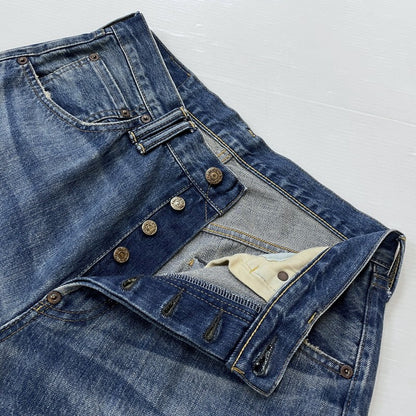 【中古品】【メンズ】 ANACHRONORM アナクローム DENIM PANTS デニム パンツ ボトムス ジーンズ 158-620618-sa-06-tei サイズ：30 カラー：インディゴ 万代Net店
