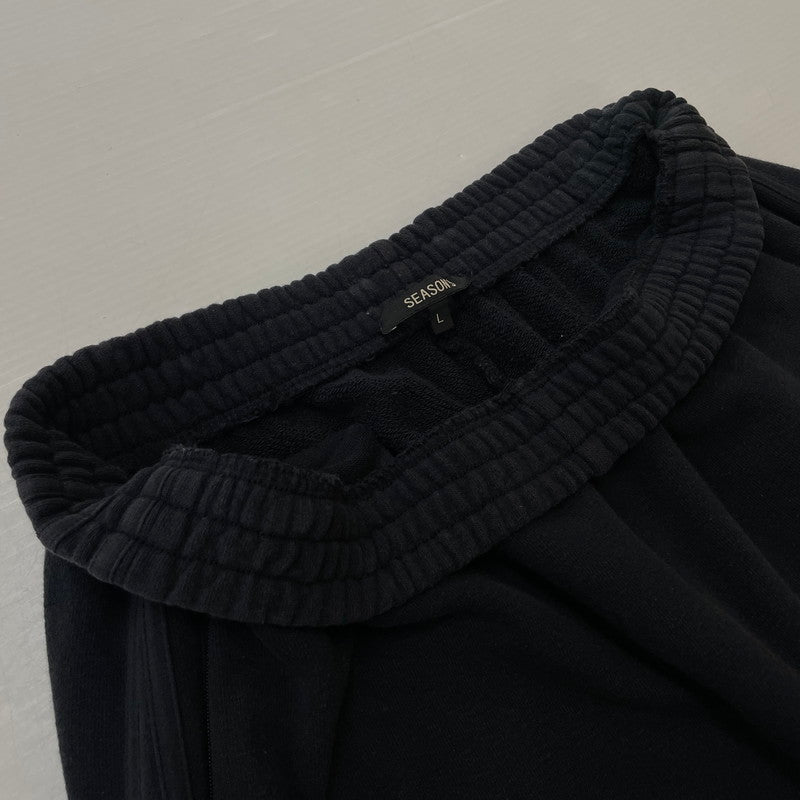【中古品】【メンズ】 YEEZZY イージー SEASON5 CALABASAS SWEAT PANTS シーズン5 カラバサス スウェット パンツ ボトムス 153-260806-ss-07-tei サイズ：L カラー：ブラック 万代Net店
