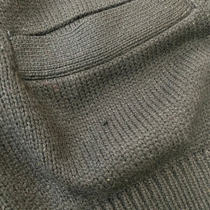 【中古品】【メンズ】 ANDREW ROHAN アンドリュー ローハン VNECK CARDIGAN Vネック カーディガン 長袖 トップス USA製 145-260401-ks-13-tei サイズ：XL カラー：ネイビー 万代Net店