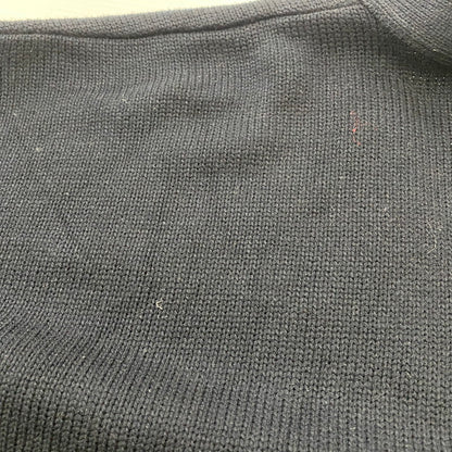 【中古品】【メンズ】 ANDREW ROHAN アンドリュー ローハン VNECK CARDIGAN Vネック カーディガン 長袖 トップス USA製 145-260401-ks-13-tei サイズ：XL カラー：ネイビー 万代Net店