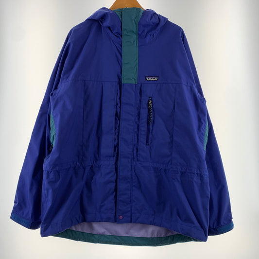 【現状渡し品】【メンズ】 patagonia パタゴニア TORRE JACKET トーレジャケット ライトアウター マウンテンパーカー ナイロンジャケット 144-260330-ko-15-tei サイズ：L カラー：ブルー系 万代Net店
