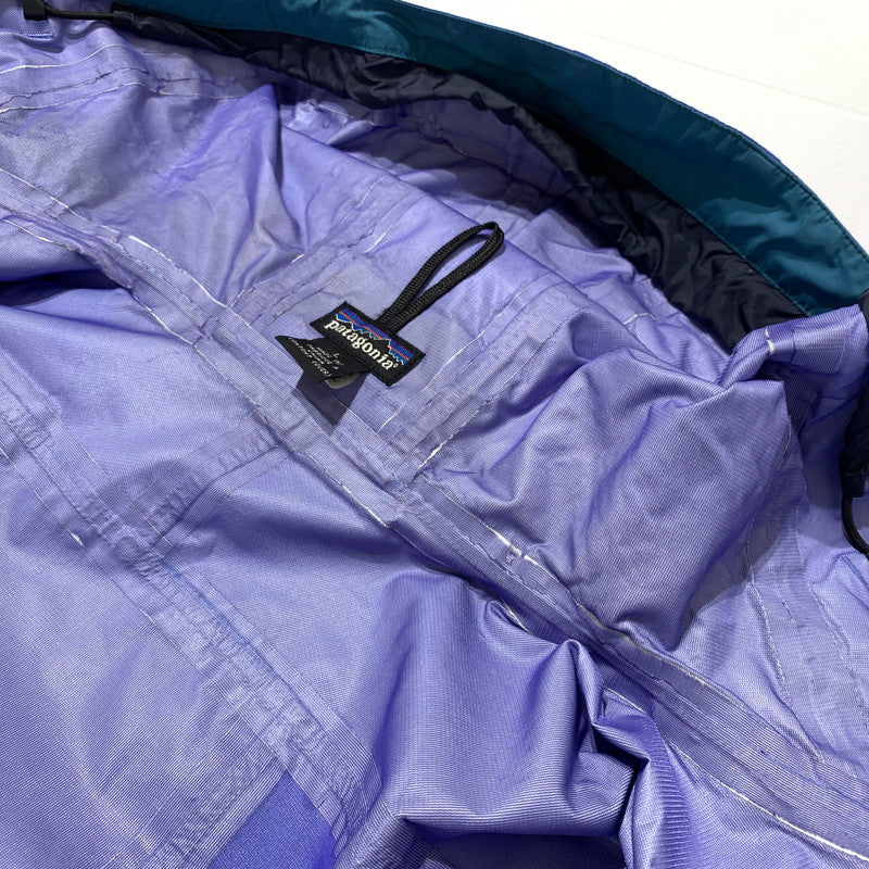 【現状渡し品】【メンズ】 patagonia パタゴニア TORRE JACKET トーレジャケット ライトアウター マウンテンパーカー ナイロンジャケット 144-260330-ko-15-tei サイズ：L カラー：ブルー系 万代Net店