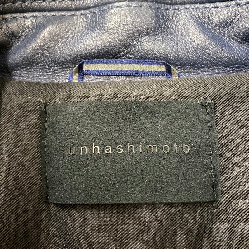 【中古品】【メンズ】 16AW DOUBLE INNER RIDERS 1021620008 ダブル インナー ライダース アウター 140-260401-ks-21-fuzh サイズ：2 カラー：ネイビー 万代Net店