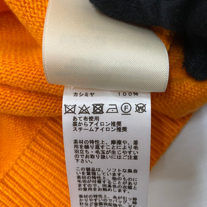 【中古品】【レディース】 HERMES エルメス FUNNY ICE CREAM S/S SWEATER 4E2626DB ファンキー アイスクリーム ショートスリーブ セーター 半袖 トップス ニット 141-260403-ks-02-tei サイズ：34 カラー：オレンジ 万代Net店