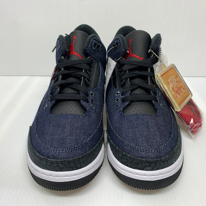 【中古品】【メンズ】 NIKE ナイキ × Levi's リーバイス 別注 コラボ AIR JORDAN 3 RETRO SP INDIGO AND GYM RED IH7959-400 エアジョーダン3 レトロ スニーカー 靴 シューズ 160-260624-ko-08-tei サイズ：27.5cm カラー：インディゴ 万代Net店