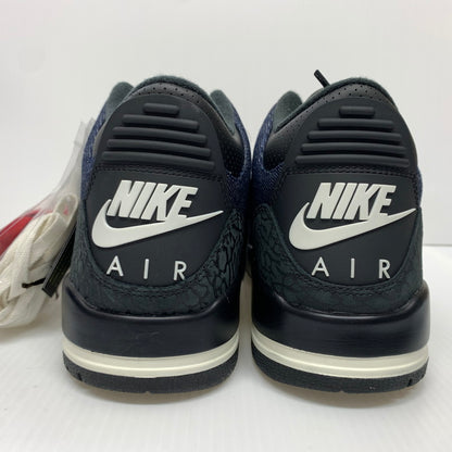 【中古品】【メンズ】 NIKE ナイキ × Levi's リーバイス 別注 コラボ AIR JORDAN 3 RETRO SP INDIGO AND GYM RED IH7959-400 エアジョーダン3 レトロ スニーカー 靴 シューズ 160-260624-ko-08-tei サイズ：27.5cm カラー：インディゴ 万代Net店