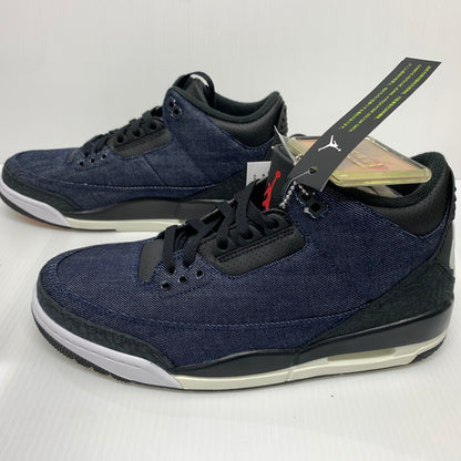 【中古品】【メンズ】 NIKE ナイキ × Levi’s リーバイス 別注 コラボ AIR JORDAN 3 RETRO SP INDIGO AND GYM RED IH7959-400 エアジョーダン3 レトロ スニーカー 靴 シューズ 160-260624-ko-12-tei サイズ：27.5cm カラー：インディゴ 万代Net店