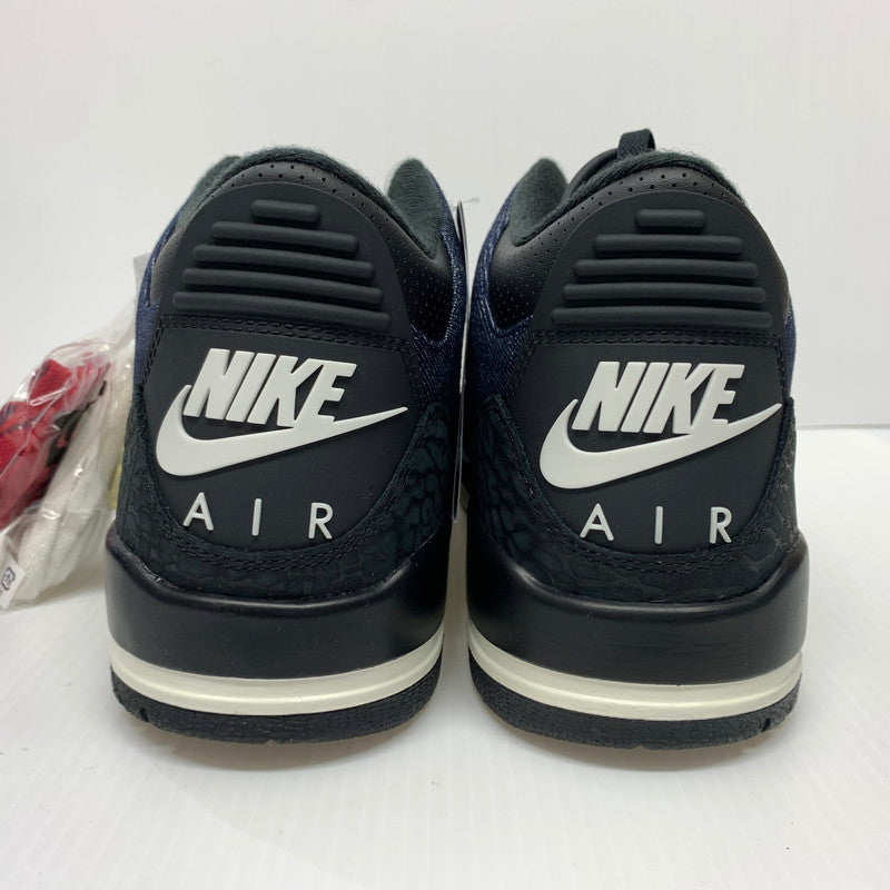 【中古品】【メンズ】 NIKE ナイキ × Levi’s リーバイス 別注 コラボ AIR JORDAN 3 RETRO SP INDIGO AND GYM RED IH7959-400 エアジョーダン3 レトロ スニーカー 靴 シューズ 160-260624-ko-12-tei サイズ：27.5cm カラー：インディゴ 万代Net店