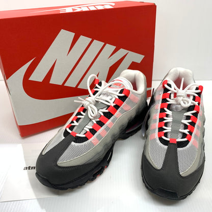 【中古品】【メンズ】 NIKE ナイキ AIR MAX 95 OG BIG BUBBLE MEDIUM ASH SOLAR RED IM7410-001 エアマックス95 スニーカー 靴 シューズ 160-260624-ko-11-tei サイズ：27.5cm カラー：レッド 万代Net店