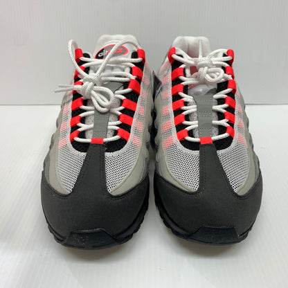 【中古品】【メンズ】 NIKE ナイキ AIR MAX 95 OG BIG BUBBLE MEDIUM ASH SOLAR RED IM7410-001 エアマックス95 スニーカー 靴 シューズ 160-260624-ko-11-tei サイズ：27.5cm カラー：レッド 万代Net店