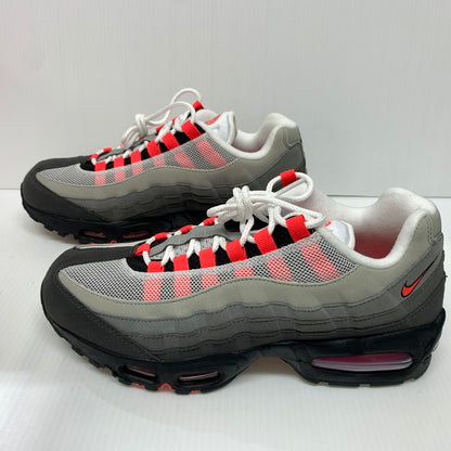 【中古品】【メンズ】 NIKE ナイキ AIR MAX 95 OG BIG BUBBLE MEDIUM ASH SOLAR RED IM7410-001 エアマックス95 スニーカー 靴 シューズ 160-260624-ko-11-tei サイズ：27.5cm カラー：レッド 万代Net店