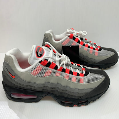 【中古品】【メンズ】 NIKE ナイキ AIR MAX 95 OG BIG BUBBLE MEDIUM ASH SOLAR RED IM7410-001 エアマックス95 スニーカー 靴 シューズ 160-260624-ko-11-tei サイズ：27.5cm カラー：レッド 万代Net店