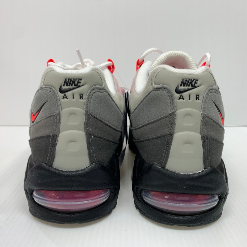 【中古品】【メンズ】 NIKE ナイキ AIR MAX 95 OG BIG BUBBLE MEDIUM ASH SOLAR RED IM7410-001 エアマックス95 スニーカー 靴 シューズ 160-260624-ko-11-tei サイズ：27.5cm カラー：レッド 万代Net店