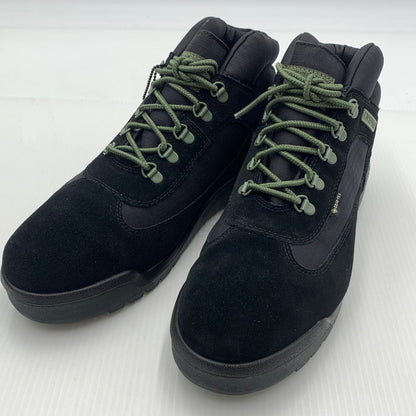 【中古美品】【メンズ】 TIMBERLAND × UNDEFEATED ティンバーランド アンディフィーテッド FIELD BOOT MID LACE GTX フィールドブーツ ゴアテックス 164-260821-nm-55-teih サイズ：27.5cm カラー：ブラック 万代Net店