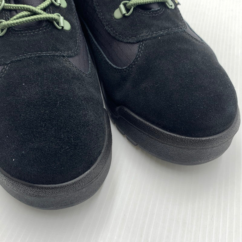 【中古美品】【メンズ】 TIMBERLAND × UNDEFEATED ティンバーランド アンディフィーテッド FIELD BOOT MID LACE GTX フィールドブーツ ゴアテックス 164-260821-nm-55-teih サイズ：27.5cm カラー：ブラック 万代Net店