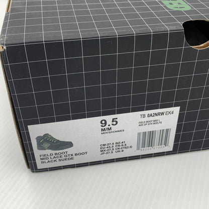 【中古美品】【メンズ】 TIMBERLAND × UNDEFEATED ティンバーランド アンディフィーテッド FIELD BOOT MID LACE GTX フィールドブーツ ゴアテックス 164-260821-nm-55-teih サイズ：27.5cm カラー：ブラック 万代Net店