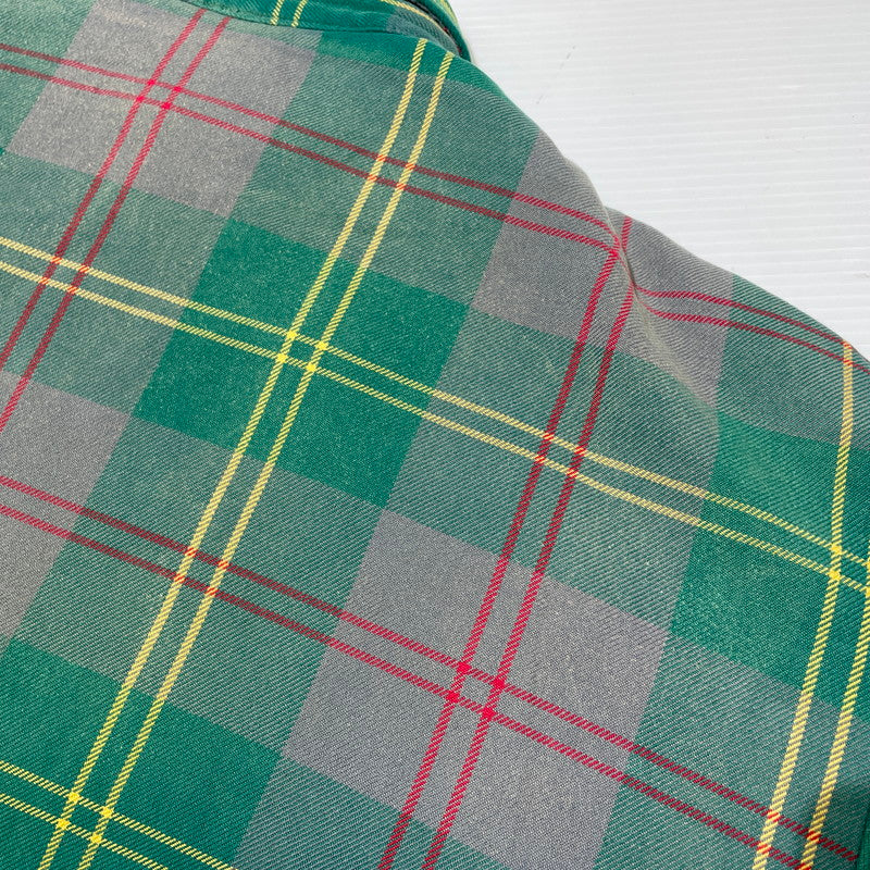 【中古品】【メンズ】 Supreme シュプリーム 26SS QUILTED LINED FLANNEL SNAP SHIRT キルティング ラインド フランネル スナップ シャツ ジャケット ライトアウター 149-260404-yo-14-tei サイズ：XL カラー：グリーン 万代Net店