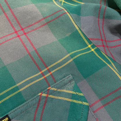 【中古品】【メンズ】 Supreme シュプリーム 26SS QUILTED LINED FLANNEL SNAP SHIRT キルティング ラインド フランネル スナップ シャツ ジャケット ライトアウター 149-260404-yo-14-tei サイズ：XL カラー：グリーン 万代Net店