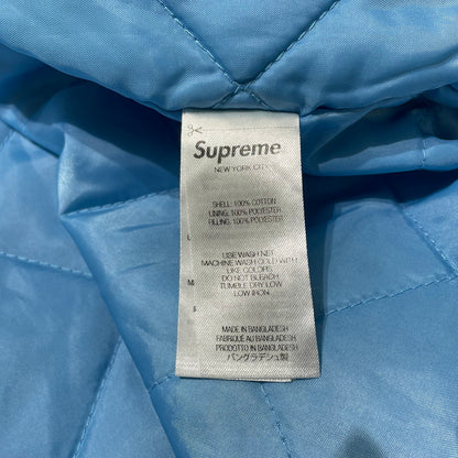 【中古品】【メンズ】 Supreme シュプリーム 26SS QUILTED LINED FLANNEL SNAP SHIRT キルティング ラインド フランネル スナップ シャツ ジャケット ライトアウター 149-260404-yo-14-tei サイズ：XL カラー：グリーン 万代Net店