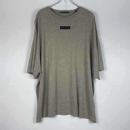 【中古品】【メンズ】 ESSENTIALS エッセンシャルズ FRONT RUBBER TEE フロント ラバー Ｔシャツ 半袖 トップス 142-260618-sa-20-tei サイズ：L カラー：グレー 万代Net店