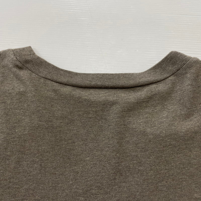 【中古品】【メンズ】 ESSENTIALS エッセンシャルズ FRONT RUBBER TEE フロント ラバー Ｔシャツ 半袖 トップス 142-260618-sa-20-tei サイズ：L カラー：グレー 万代Net店