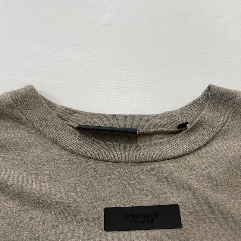 【中古品】【メンズ】 ESSENTIALS エッセンシャルズ FRONT RUBBER TEE フロント ラバー Ｔシャツ 半袖 トップス 142-260618-sa-20-tei サイズ：L カラー：グレー 万代Net店