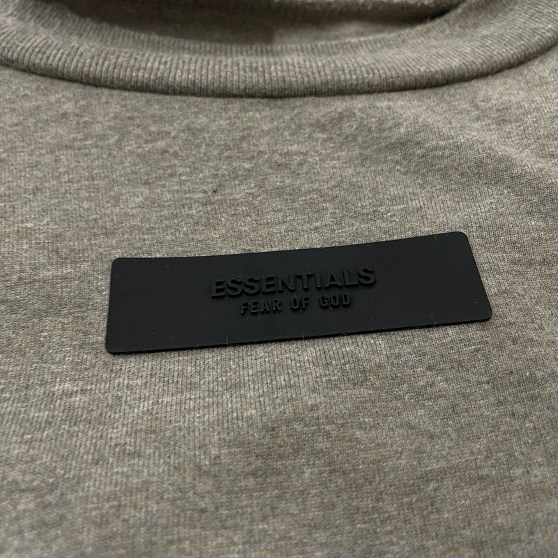 【中古品】【メンズ】 ESSENTIALS エッセンシャルズ FRONT RUBBER TEE フロント ラバー Ｔシャツ 半袖 トップス 142-260618-sa-20-tei サイズ：L カラー：グレー 万代Net店