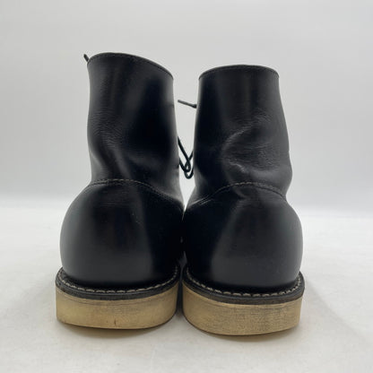 【中古品】【メンズ】 RED WING レッドウィング 6INCH CLASSIC ROUND 8165 6インチ クラシック ラウンド ブーツ 靴 シューズ 164-260420-yo-07-tei サイズ：26.5cm カラー：ブラック 万代Net店