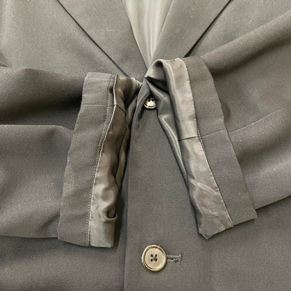 【現状渡し品】【メンズ】 Y's for men ワイズ フォー メン OVER SIZE LINEN WOOL COAT MM-C04-106 オーバーサイズ リネン ウールコート ライトアウター 140-260401-ks-25-tei サイズ：M カラー：ブラック 万代Net店