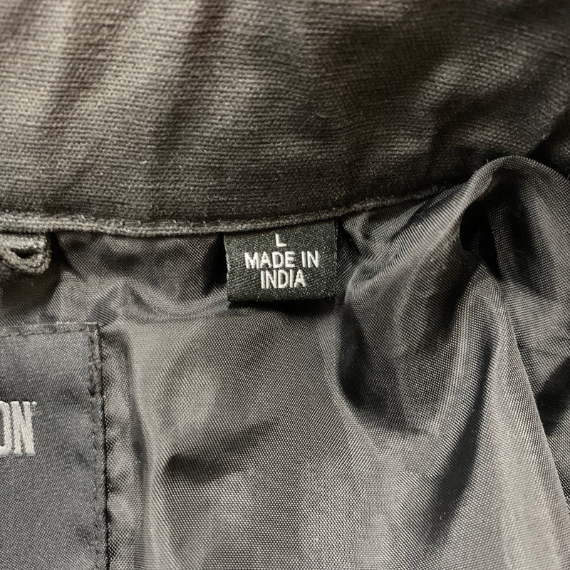 【中古品】【メンズ】 HARLEY DAVIDSON ハーレーダビッドソン NO.1 LOGO RIDING JACKET 97403-24VM ライディング ジャケット アウター ヘビーウェイト 145-260402-ko-10-tei サイズ：L カラー：ブラック 万代Net店
