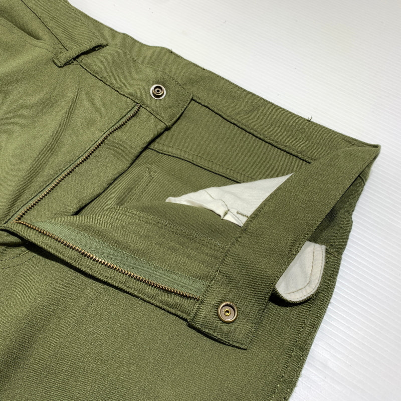 【中古品】【メンズ】 Needles ニードルス BOOTCUT SLACKS PANTS EJ141 ブーツカット スラックス パンツ ボトムス 151-260720-ko-30-tei サイズ：XS カラー：カーキ 万代Net店
