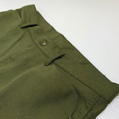 【中古品】【メンズ】 Needles ニードルス BOOTCUT SLACKS PANTS EJ141 ブーツカット スラックス パンツ ボトムス 151-260720-ko-30-tei サイズ：XS カラー：カーキ 万代Net店
