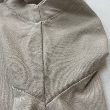【中古品】【メンズ】 ESSENTIALS エッセンシャルズ LOGO S/S TEE ロゴ ショートスリーブ Ｔシャツ 半袖 トップス 142-260618-sa-19-tei サイズ：XXS カラー：ベージュ 万代Net店