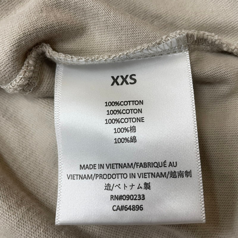 【中古品】【メンズ】 ESSENTIALS エッセンシャルズ LOGO S/S TEE ロゴ ショートスリーブ Ｔシャツ 半袖 トップス 142-260618-sa-19-tei サイズ：XXS カラー：ベージュ 万代Net店