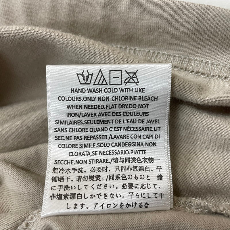 【中古品】【メンズ】 ESSENTIALS エッセンシャルズ LOGO S/S TEE ロゴ ショートスリーブ Ｔシャツ 半袖 トップス 142-260618-sa-19-tei サイズ：XXS カラー：ベージュ 万代Net店