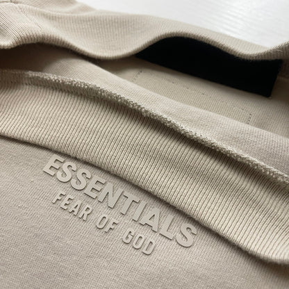 【中古品】【メンズ】 ESSENTIALS エッセンシャルズ LOGO S/S TEE ロゴ ショートスリーブ Ｔシャツ 半袖 トップス 142-260618-sa-19-tei サイズ：XXS カラー：ベージュ 万代Net店