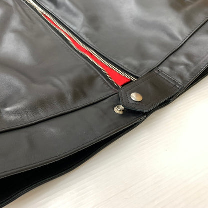 【中古品】【メンズ】 Lewis Leathers ルイスレザー DOMINATOR TIGHT FIT LEATHER JACKET 551T ドミネーター タイトフィット レザージャケット アウター 145-260402-ko-09-tei サイズ：38 カラー：ブラック 万代Net店
